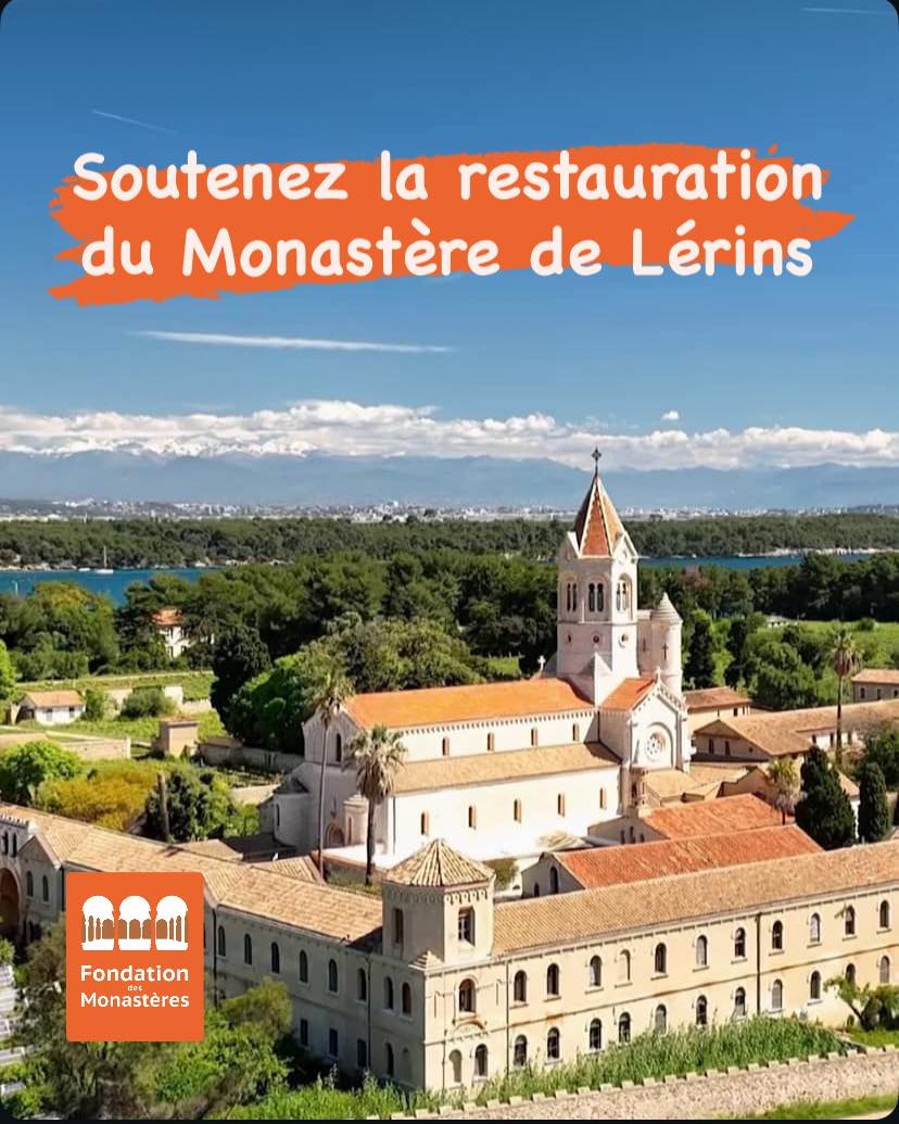 Soutenir la restauration du monastère de Lérins